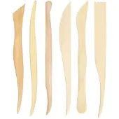 Creativ Company Gereedschapset Modelleer 15 Cm Hout Blank 6-delig