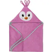 Zoocchini baby badcape 100% katoen - Penny the Penguin