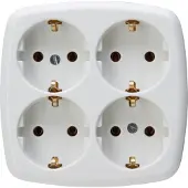Kopp wcd 4-voudig ra opb wit