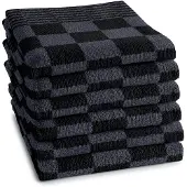 DDDDD Keukendoek Barbeque Anthracite (set van 6)