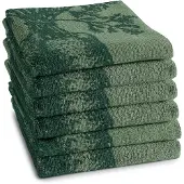 DDDDD Keukendoek Greens Green 6st Groen groen Katoen Thee- en keukendoek