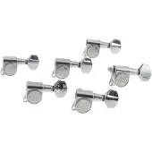 Fazley 10547 6-in-line stemmechanieken voor gitaar chrome