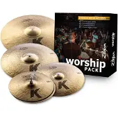 Zildjian KC0801W K Custom Worship bekkenset 14"HH, 16"C, 18"C, 20"R