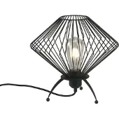 LumenXL Industriële tafellamp met zwart metaal - Spider