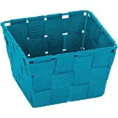 Wenko Adria Korf 9x14x14cm vierkant mini polypropyleen petrol 20363100