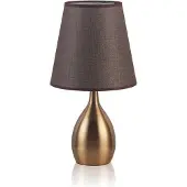 LumenXL Klassieke tafellamp met stoffen kap - Malaga
