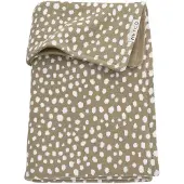 Meyco Baby Cheetah velvet ledikant deken - taupe - 100x150cm - 2.0 TOG