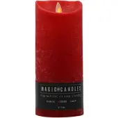 Peha LED kaars | 18 cm | PEHA (Bewegende vlam, Timer, Rood)