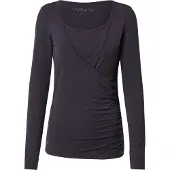 Curare Yogawear Functioneel shirt 'Flow' nachtblauw