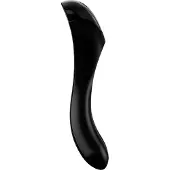 Satisfyer Candy Cane - oplaadbare waterproof vibrator met twee armen - zwart