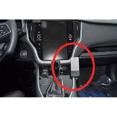 Brodit ProClip Passieve houder Beeldscherm, Draagbare mobiele computer, Mobiele telefoon/Smartphone, Navigator, Tablet/UMPC Zwart