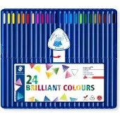 Staedtler - Crayons de couleur ergosoft, étui de 24