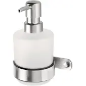 Haceka IXI zeepdispenser RVS geborsteld