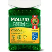 Mollers 2x Levertraan 160 Capsules