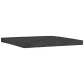 Label51 - Eetkamertafel Tafelblad Straight Edge - Zwart - 70x70x5cm