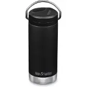 Klean Kanteen TKWide 12oz (355mL) - Twist Cap - Isoleerfles Black One Size