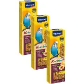 Vitakraft Parkiet Kracker - Vogelsnack - Fruit - 3 x 2 st