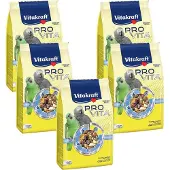Vitakraft Pro Vita Papegaai - Vogelvoer - 5 x 750 g