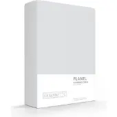 Romanette 2-PACK: Kussenslopen Verwarmend Flanel - 65 x 65 cm - Zilver