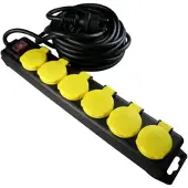 VB Extend Stekkerdoos | TCD Prof 6V RA + klep 10 meter 3x1,5mm² H07RN-F IP44