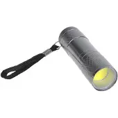 Proplus Zaklamp COB LED aluminium