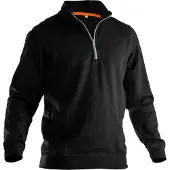 Jobman 5401 Halfzip Sweatshirt Zwart maat XXL heren