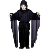 Smiffys Kostüm - Screamer Ghost - Schwarz - - 10-12 Jahre (140-152) - Kostüme