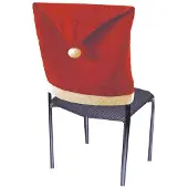 Espa Leuke set van 4 stoelhoezen kerstmuts