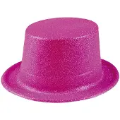 Boland hoed Glitter unisex neonroze one size