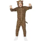 Smiffy Tijgerpakje jumpsuit kind