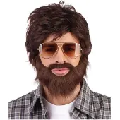 Coppens Pruik met baard en snor
