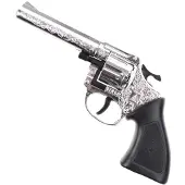 Johntoy Wicke Pistool Ringo 198mm 8 Schots Blauw blauw Kunststof