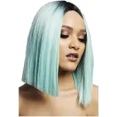 Fever - Kylie Two Toned Blend Peppermint Pruik - Groen