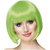Boland Traciks Pruik bobline cabaret groen