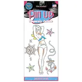 Fancydresswarehouse Pin up nep tatoeages voor volwassenen - Schmink