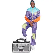 Leg avenue Awesome 80s Track Suit