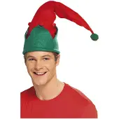 Smiffys Dressing Up & Costumes | Costumes - Christmas - Elf Hat