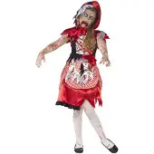 Smiffys Griezelig zombie roodkapje kostuum