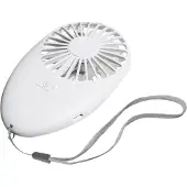 Mikamax Portable Hand Fan - Wit - 13 cm - Oplaadbare handventilator