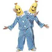 Smiffys Bananas In Pyjamas Costume