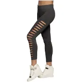 Boland - Legging Gaps zwart (L/XL) - Volwassenen - Showgirl - 80's & 90's - Disco