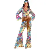 Smiffys Hippy Flower Power Costume