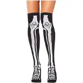 Leg avenue Katoenen skelet kousen voor vrouwen