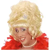 Widmann Blonde pruik drag queen