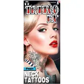 Fancydresswarehouse Neptatoeage Neck Tattoo Posh Polyester