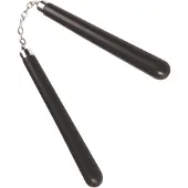 Widmann - Nunchaku - Zwart - Carnavalskleding - Verkleedkleding