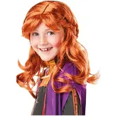 Rubies Rubie's pruik Anna Frozen 2 meisjes oranje/rood