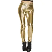Boland Legging Glance Dames Goud Maat M