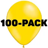 Ballongkungen AB 100 Ballonnen Ø 25 cm geel