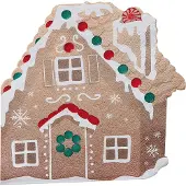 Partyking Gingerbread Huisjes - 16 stuks- Servetten -